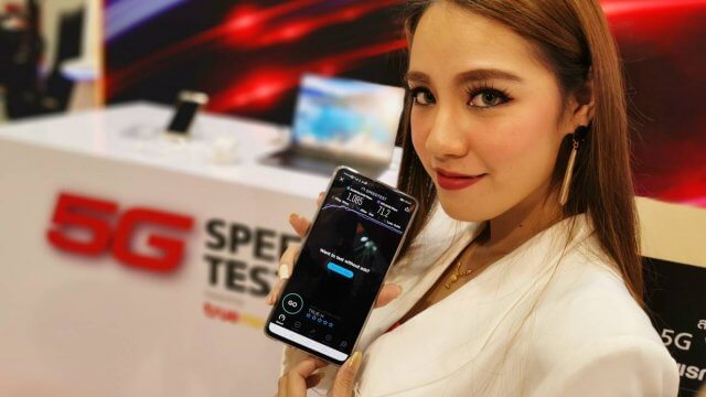 หัวเว่ยและทรู โชว์ 5G สุดล้ำบน  HUAWEI Mate 20 X 5G ในงานหอการค้าแฟร์ 2019