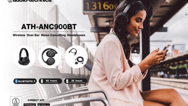 RBT เปิดตัวสุดยอดหูฟังไร้สาย “ATH-ANC900BT” จาก Audio-Technica