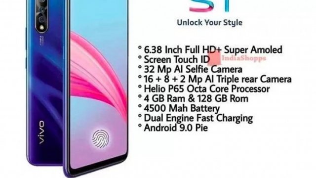 หลุดสเปค vivo S1 ชุดใหญ่ ใช้ชิป Helio P65 คาดราคาไม่เกินหมื่น