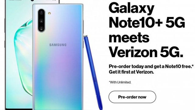 หลุดภาพโปรโมทยืนยันมี Samsung Galaxy Note10+ เวอร์ชั่น 5G