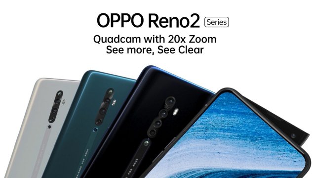 เปิดตัว OPPO Reno2, Reno2 Z และ Reno2 F ชูสเปคไฮไลท์กล้องหลัง 4 ตัว