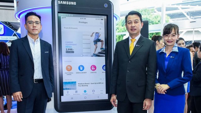 Samsung และบริษัทพันธมิตรคู่ค้า จับมือ ทอท. เปิดตัว AOT Digital Platform