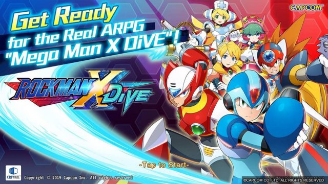 MEGA MAN X DiVE ร็อคแมนเวอร์ชั่นมือถือดาวน์โหลดได้แล้ว พร้อมเปิด CBT 12-16 ก.ย. นี้