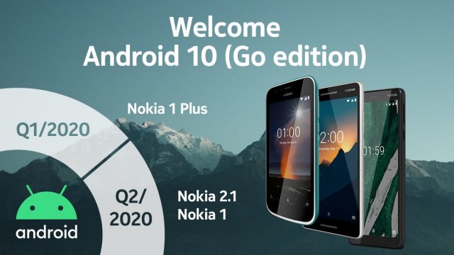 Nokia ปล่อยอัพเดต Android 10 Go Edition ให้กับสมาร์ทโฟนรุ่นเล็ก