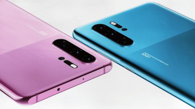 เผยโฉม Huawei P30 Pro สีใหม่ Mystic Blue และ Misty Lavender