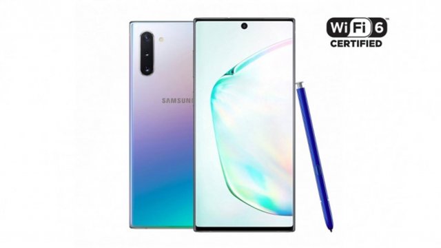 Samsung Galaxy Note10 และ Note10+ เป็นรุ่นแรกที่ได้รับรอง Wi-Fi Certified 6