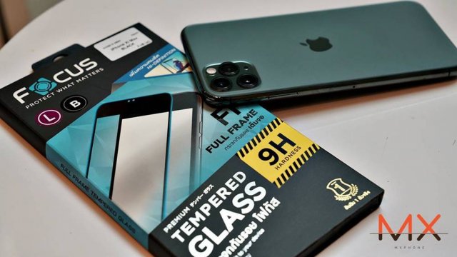 Focus Full Frame Tempered Glass กระจกกันรอยเต็มจอแบบใส แข็งแกร่งทนทาน สำหรับ iPhone 11 Series