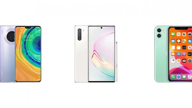 เทียบสเปค Huawei Mate 30,  Samsung Galaxy Note 10 และ iPhone 11