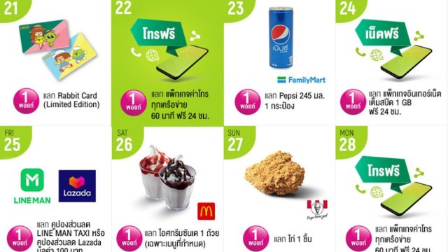 AIS Points 1 พอยท์ ใช้แลกโทรฟรีทุกเครือข่าย นาน 60 นาที 22 ต.ค. นี้!
