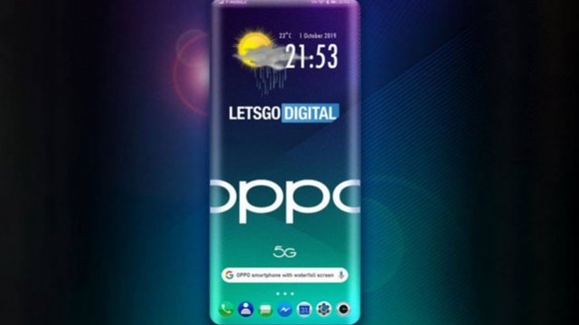 OPPO กำลังพัฒนาหน้าจอ 3D waterfall ที่ให้ขอบโค้ง 4 ด้าน