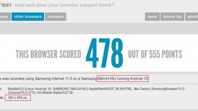 ลือ Samsung Galaxy S11 จะขยายอัตราส่วนจอแสดงผลสูงถึง 20:9
