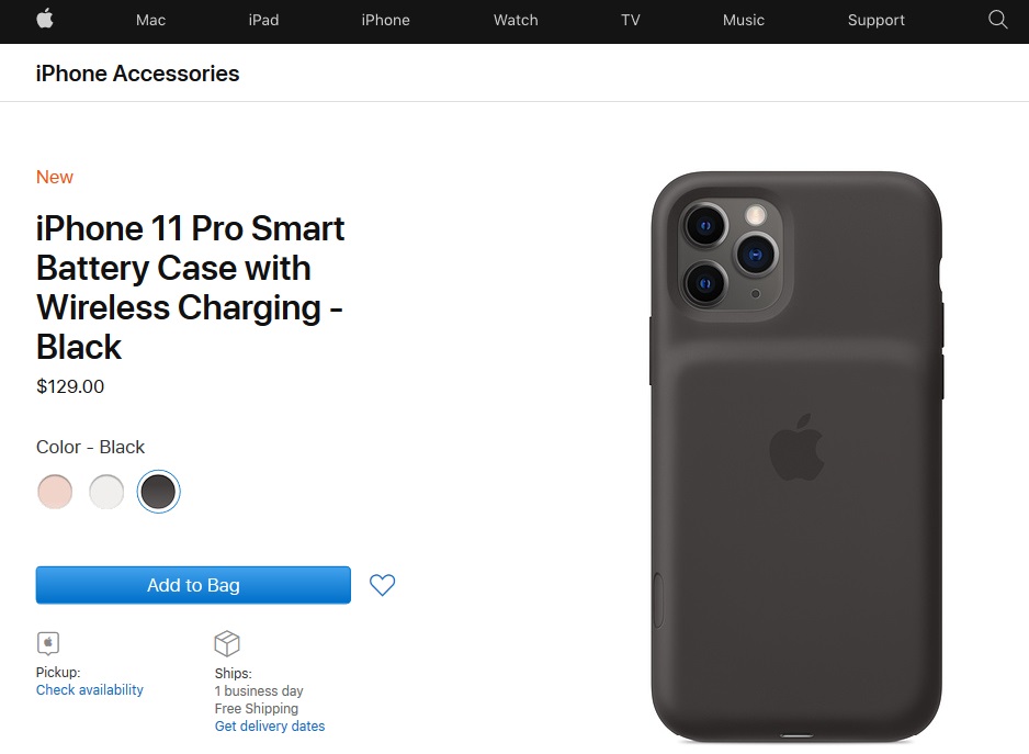 iPhone 11 Smart Battery Case