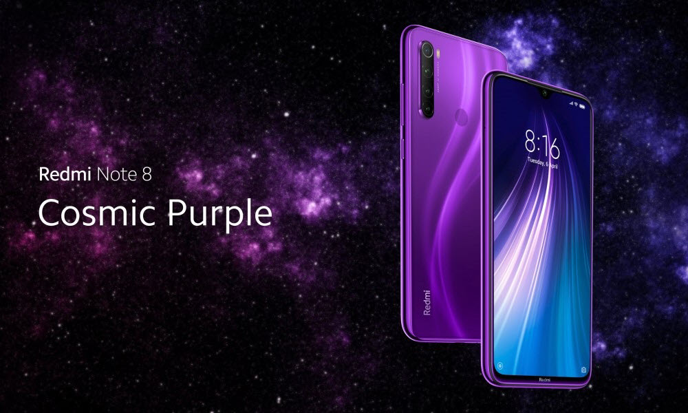 Redmi Note 8 Cosmic Purple