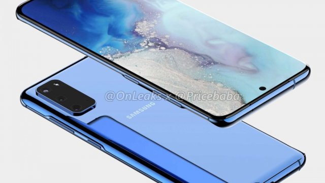 หลุดภาพเรนเดอร์ Galaxy S11e กล้องหน้าเจาะรู กล้องหลัง 3 ตัว