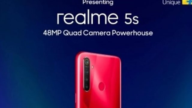 คอนเฟิร์ม Realme 5s กล้องสี่ตัว 48MP พร้อมเปิดตัว 20 พฤศจิกายนนี้