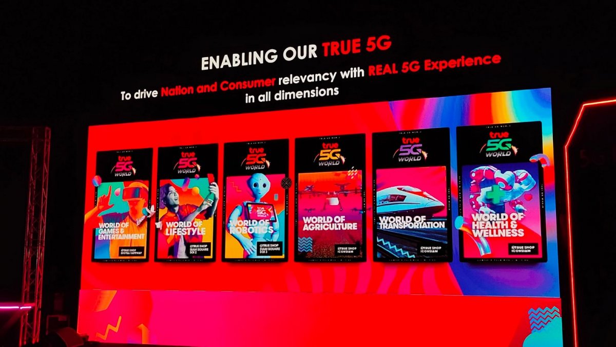 True 5G World @Siam Square