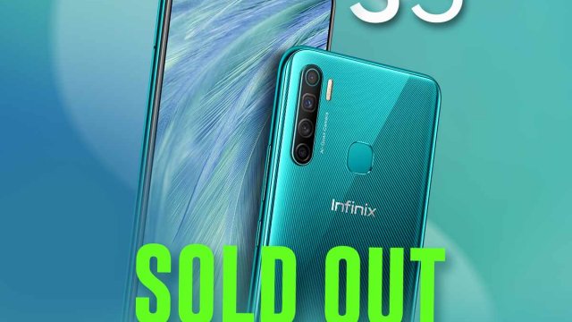 Infinix S5 ประกาศความสำเร็จในไทย ทุบสถิติพรีเซลขายเกลี้ยงภายใน 12 ชั่วโมง