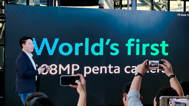 เปิดตัว Mi Note 10 สมาร์ทโฟนกล้อง 5 ตัว ความละเอียดสูงสุดในตลาด