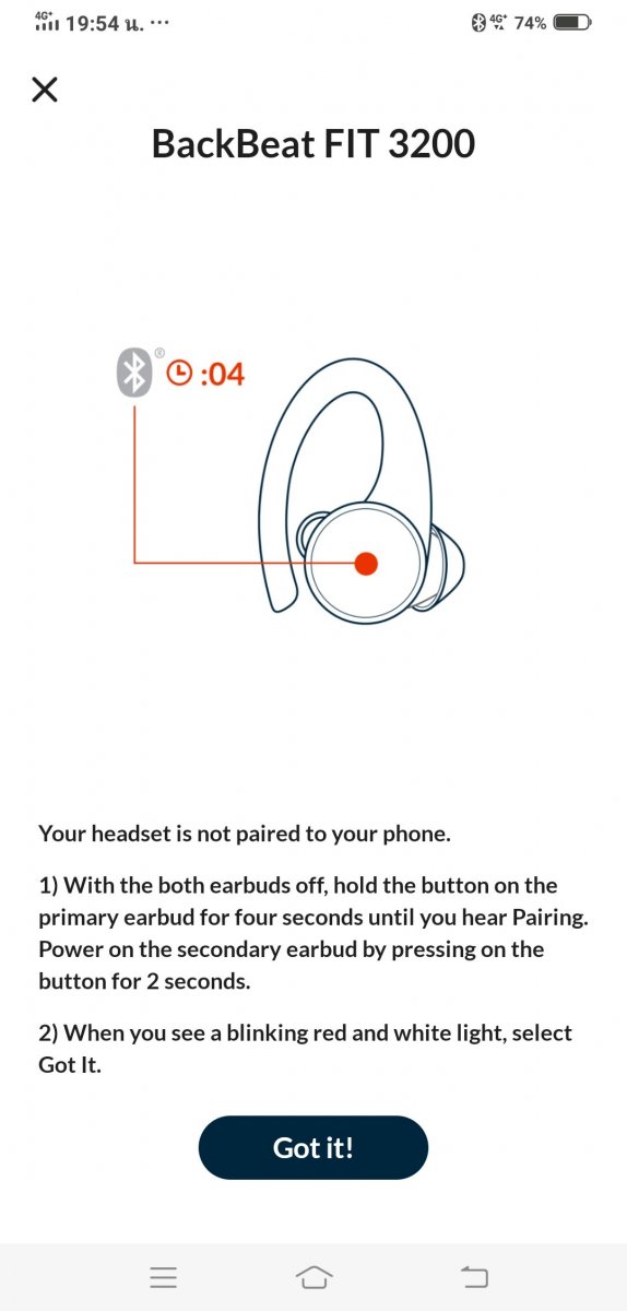 Plantronics BackBeat FIT 3200