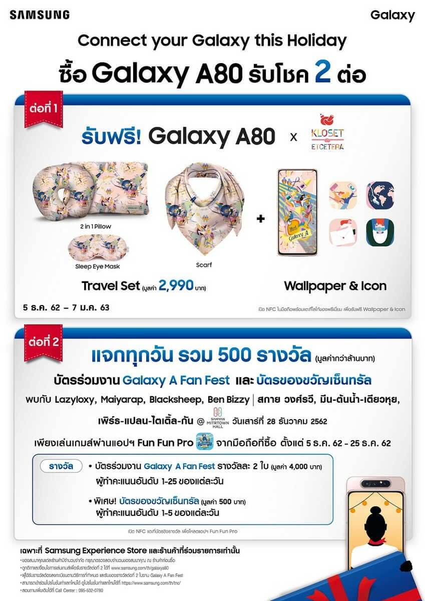 Promotion Galaxy A80.