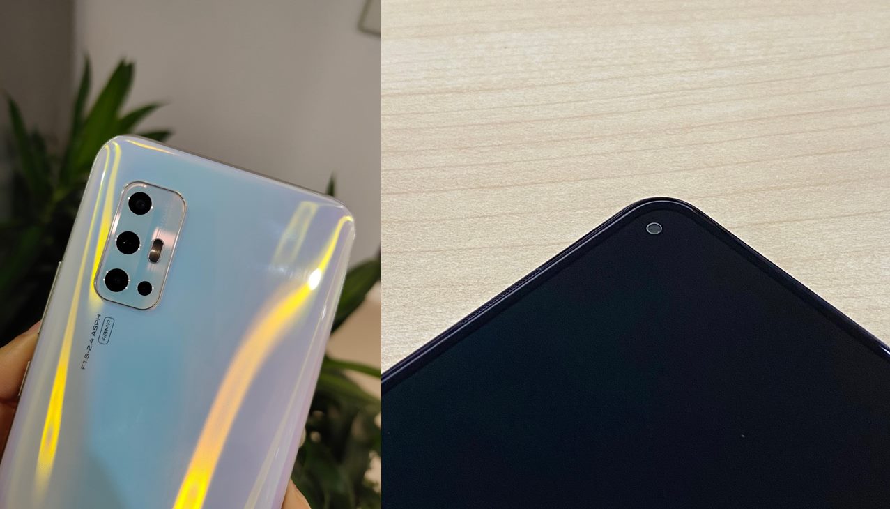 Vivo V17 leaked images.