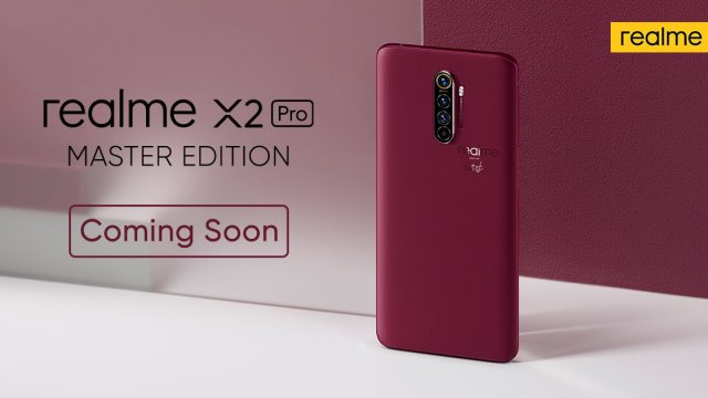 เตรียมพบกับ realme X2 Pro Master Edition นิยามใหม่แห่งดีไซน์สมาร์ทโฟนเรือธงที่แท้จริง