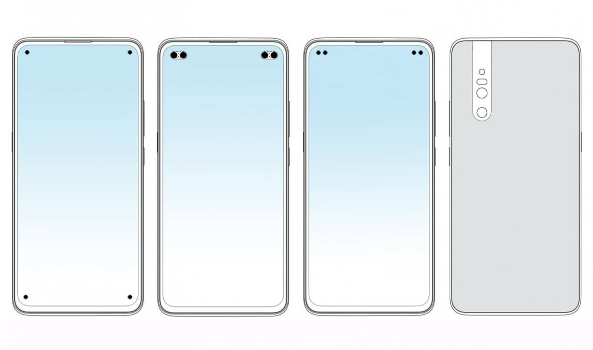 vivo patents several quad punch-hole