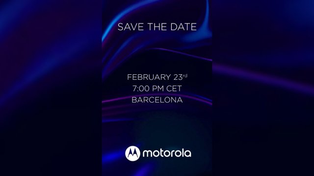 Motorola ประกาศเปิดตัวเรือธงใหม่ พร้อมรุ่นรองอีก 3 รุ่นในวันที่ 23 ก.พ.นี้