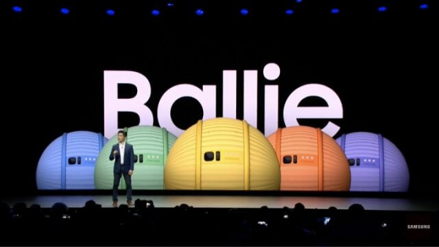 นี่ไม่ใช่ BB-8 ใน Star Wars แต่เป็น  Samsung Ballie ที่มีตัวตนในโลกจริง