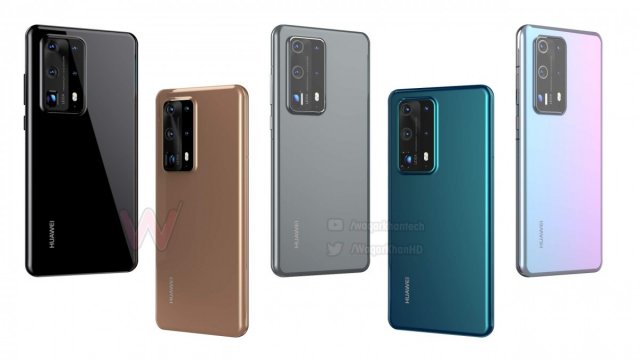 ยลความงามเครื่อง Huawei P40 Premium มีให้เลือก 5 สี