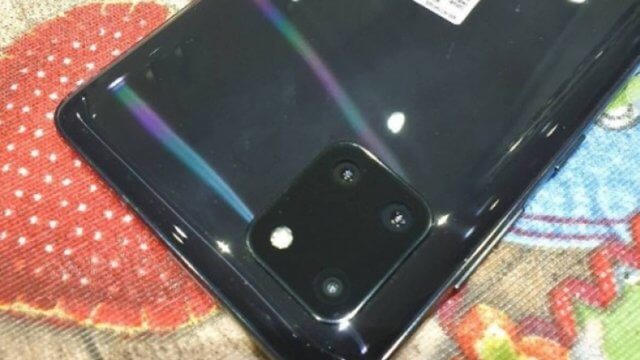 เผยภาพเครื่องจริง Samsung Galaxy Note10 Lite ก่อนเปิดตัวเร็วๆนี้
