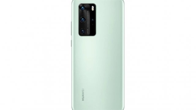 เผยเรนเดอร์ Huawei P40 Pro สวยเนียน สีเขียวมินท์ (Mint Green)