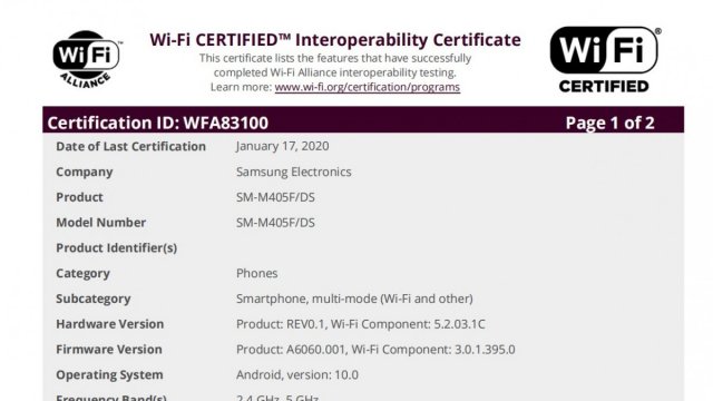 Samsung Galaxy A60 และ M40 อาจจะได้อัพ Android 10 ก่อนกำหนดเล็กน้อย