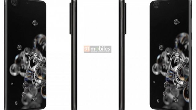 หลุุดเรนเดอร์ทางการของ Samsung Galaxy S20 คาดรุ่น Ultra สตาร์ทที่ 45,xxx บาท