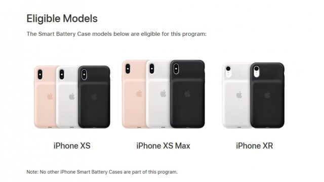 Apple พบปัญหาการชาร์จของเคสแบตเตอรี่ iPhone XS, XS Max, XR พร้อมเสนอเปลี่ยนให้ฟรี
