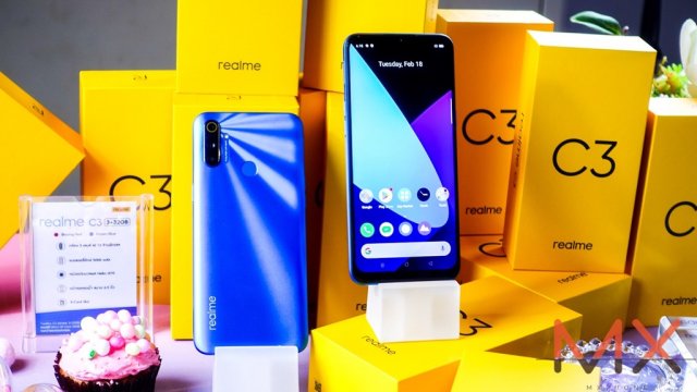 เปิดตัว realme C3 รุ่นเล็ก สเปคดี ในราคาแค่ 3,999 บาท