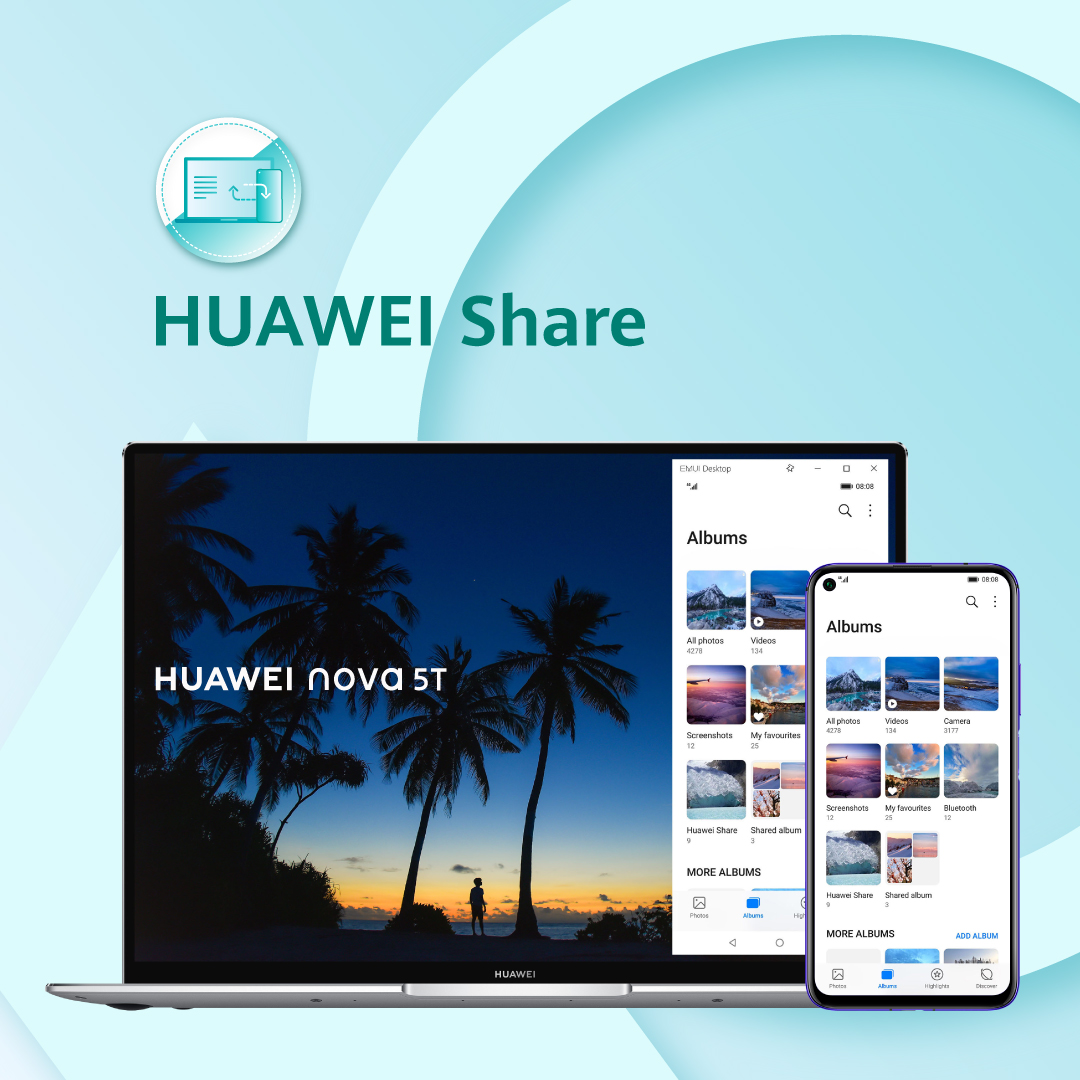 EMUI 10 on HUAWEI nova 5T