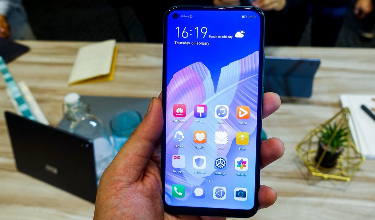 HMS on HUAWEI Y7p
