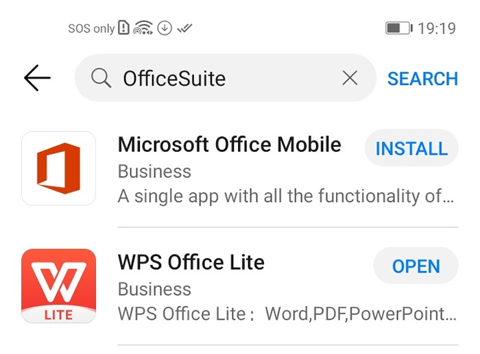 HMS on HUAWEI Y7p