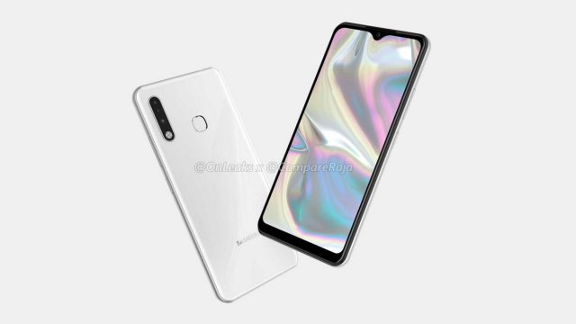 เผยภาพเรนเดอร์ Galaxy A70e น้องใหม่ A Series จอติ่งทรงหยดน้ำ พร้อมกล้องหลัง 3 ตัว