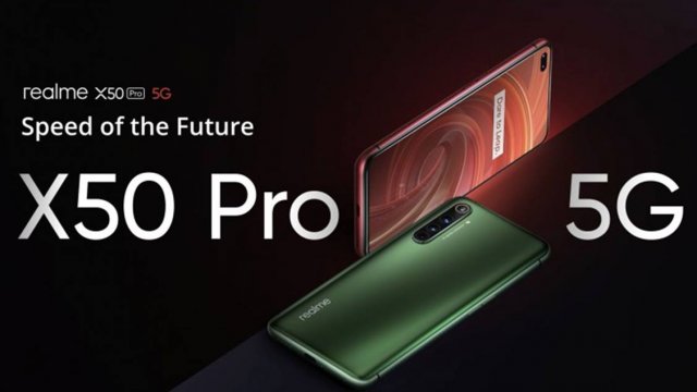 เปิดตัว Realme X50 Pro 5G ชิป SD865 ชาร์จไว 65W กับกล้องถึง 6 ตัว