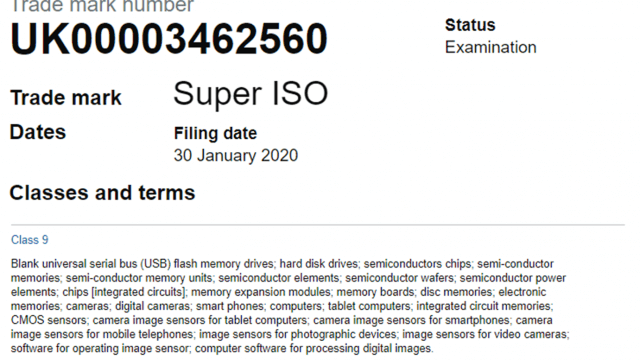 Samsung จดทะเบียนการค้า “Super ISO” คาดเป็นฟีเจอร์ของ Galaxy S20