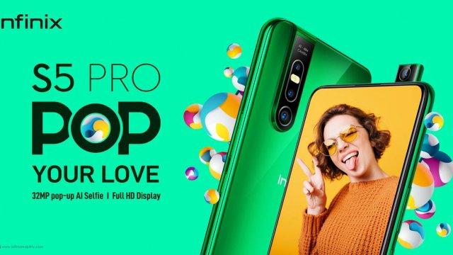 Infinix เปิดตัว S5 PRO โชว์กล้องหน้าป๊อปอัพ ความละเอียด 32 ล้าน ราคาเบาเพียง 4,990 บาท