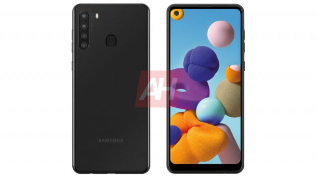เผยเรนเดอร์ใหม่ Samsung Galaxy A21 มีจอเจาะรูกล้องหน้า ไม่ใช่รอยบากทรงหยดน้ำ