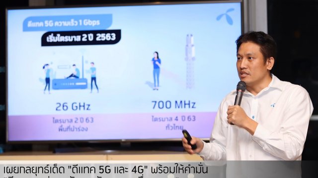เผยกลยุทธ์เด็ด “ดีแทค 5G และ 4G” พร้อมให้คำมั่น “ดีแทคลุยต่อ…พัฒนาสัญญาณเพื่อทุกคน”