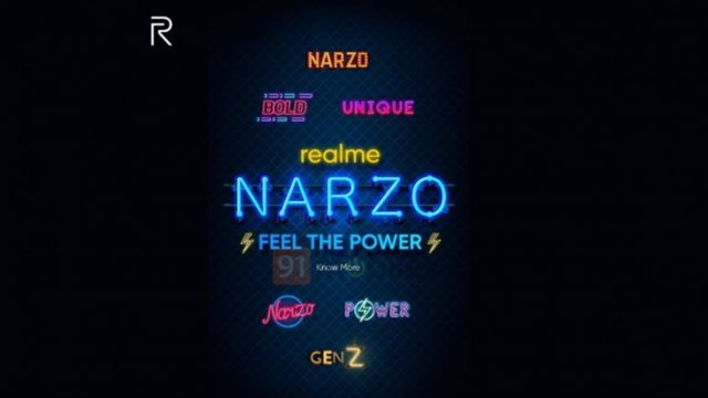 Realme เตรียมปล่อยซีรีส์ Narzo เจาะฐานวัยรุ่นชน Redmi-POCO