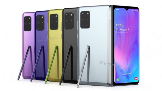 หลุดเรนเดอร์ Samsung Galaxy Fold 2 โชว์ดีไซน์สุดเจ๋ง มี 2 จอ รองรับ S Pen