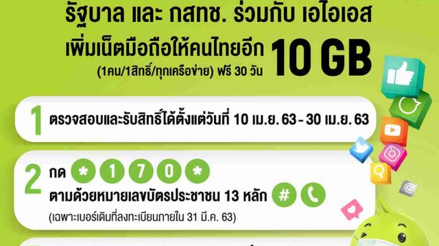 AIS ผนึก รัฐบาล-กสทช. ส่งมอบความห่วงใยให้คนไทยก้าวผ่านวิกฤต COVID-19