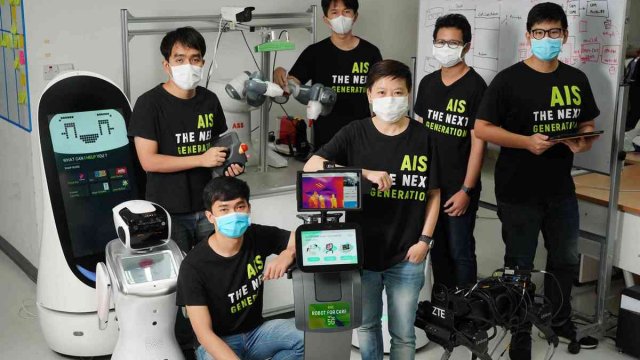 ทีม AIS ROBOTIC LAB ลุยสร้าง หุ่นยนต์ 5G ช่วยหมอดูแลผู้ป่วยโควิด-19 ส่งมอบถึงมือ รพ. แล้ว