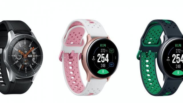 ของฝากนักกอล์ฟ Samsung เปิดตัว Galaxy Watch / Watch Active 2 Golf Edition